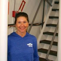 Lisa Sundberg Steward for the R/V Blue Heron and Outreach Coordinator for LLO in the Blue Heron