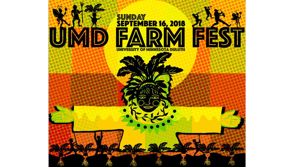 UMD Farm Fest 2018 poster: Magical Scarecrow