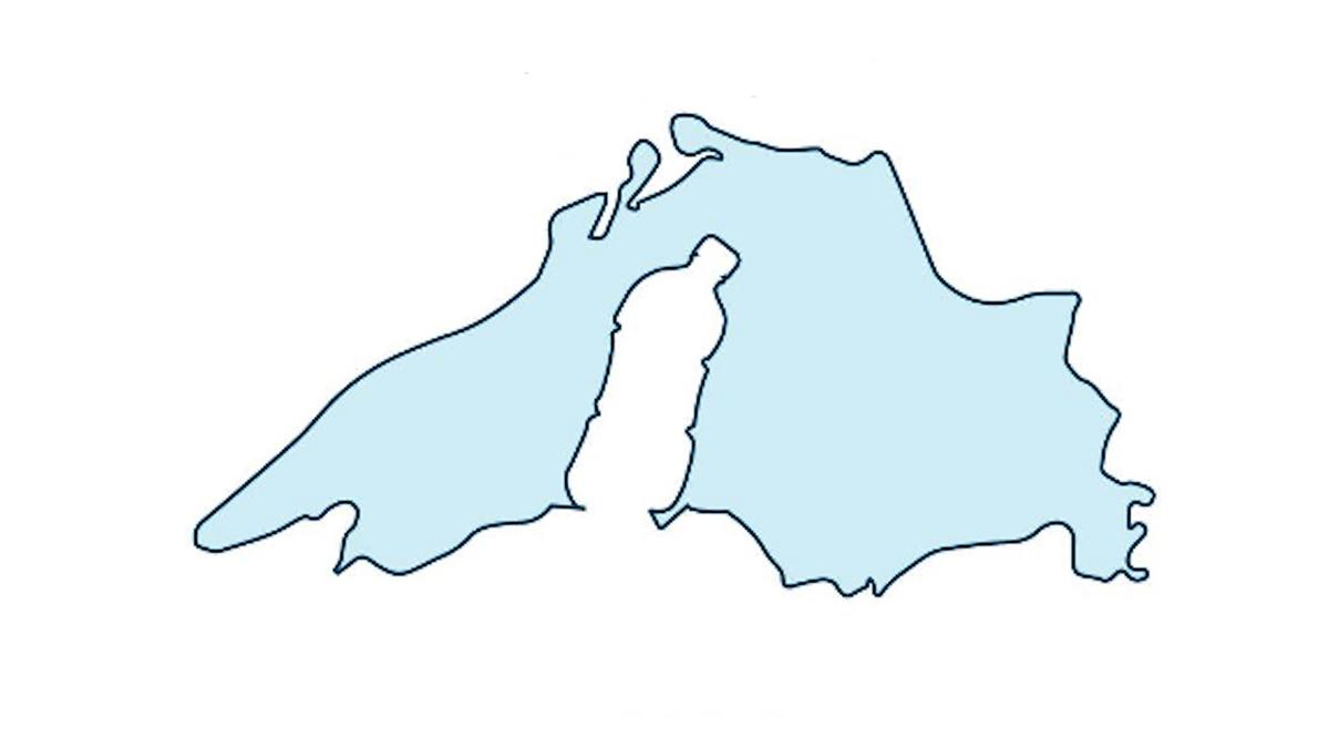 Drawing of Lake Superior