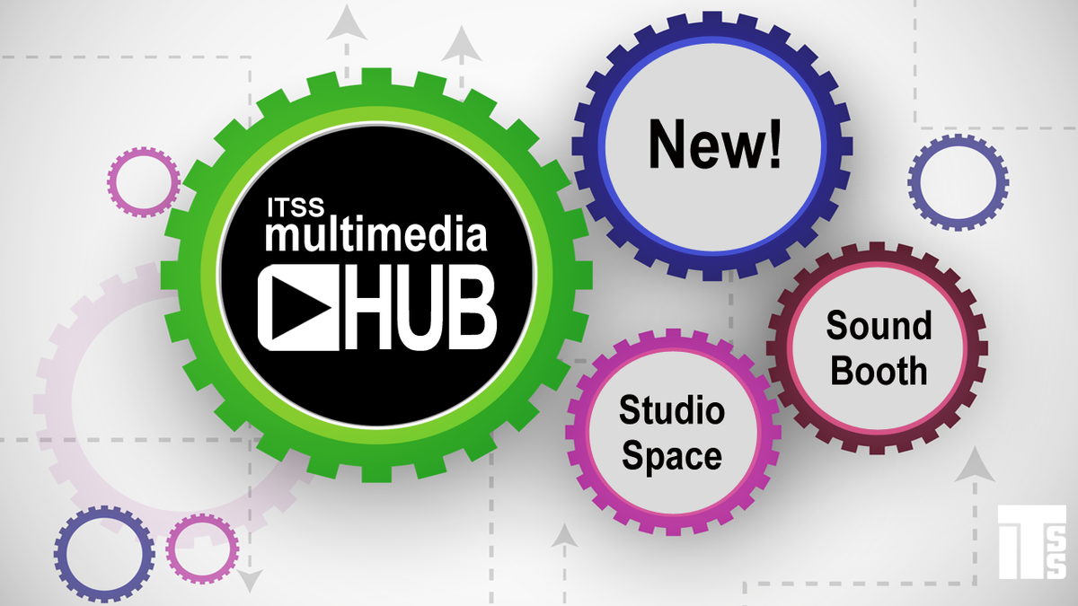 ITSS Multimedia Hub - New! - Studio Space - Sound Booth (banner image)