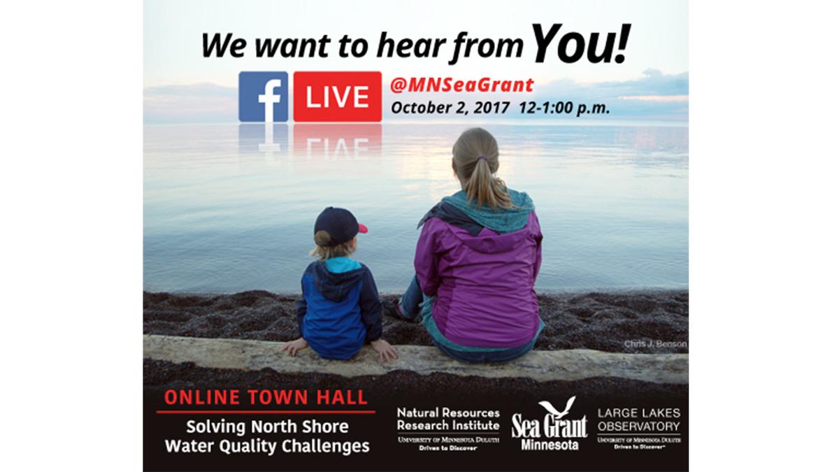 Minnesota SeaGrant Facebook Live event