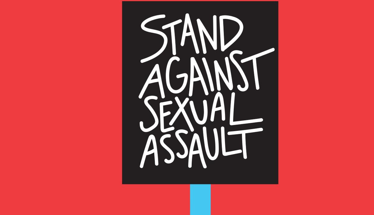 Sign for Stand Up Against Sexual Assault