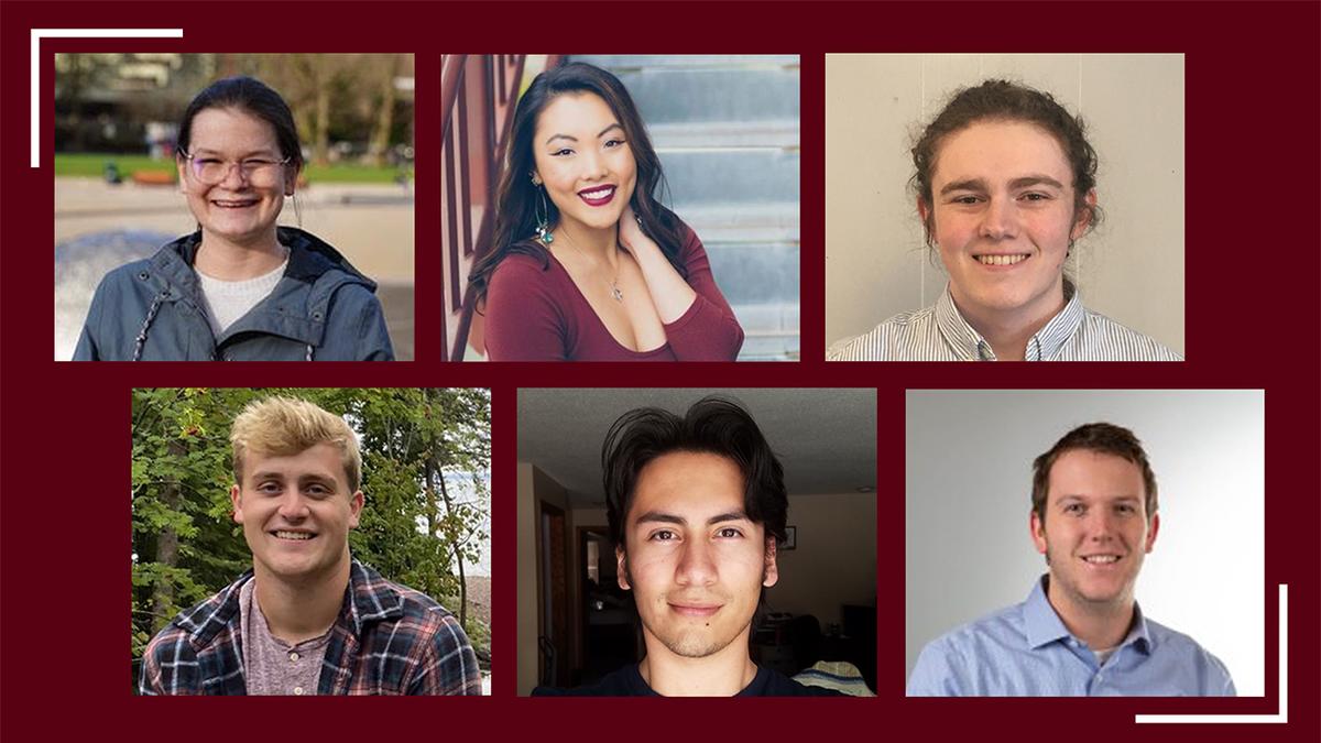 Six UMD students competing in the 2021 Startup Cup Entrepreneurship Competition