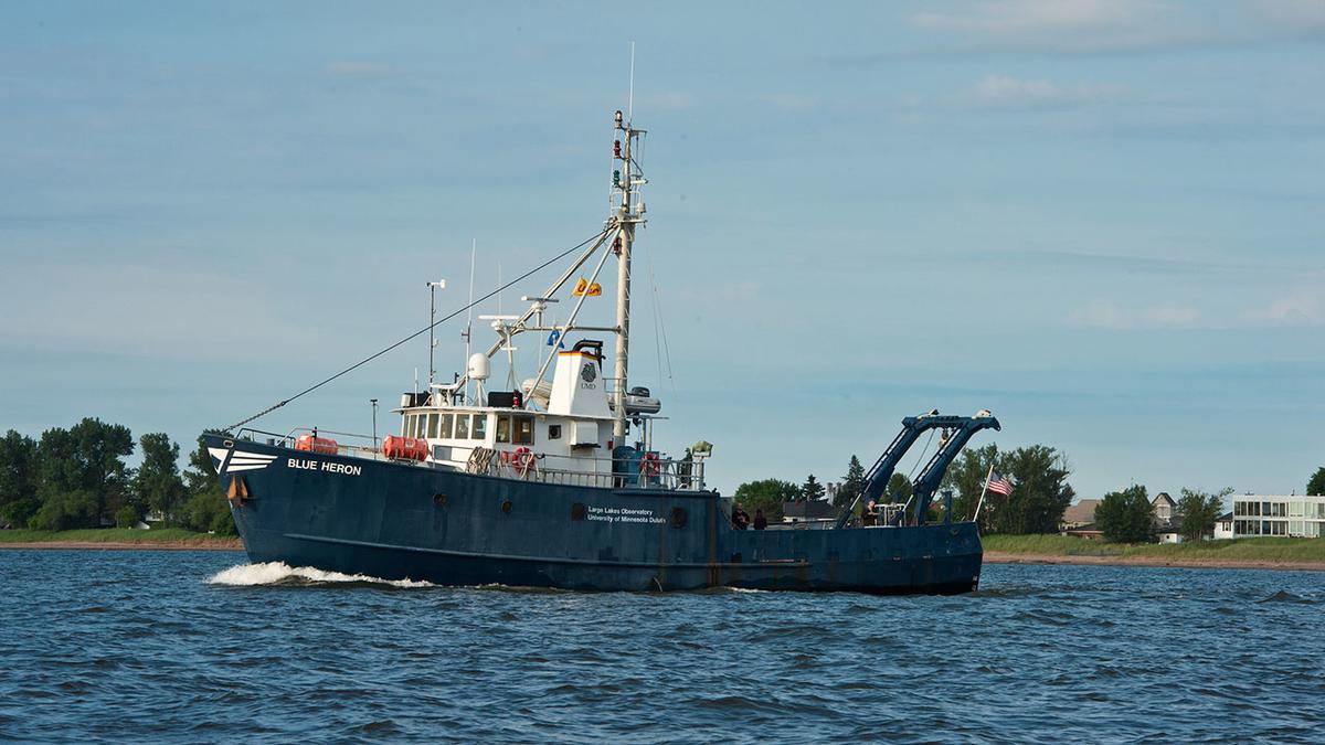 University of Minnesota Duluth research vessel Blue Heron