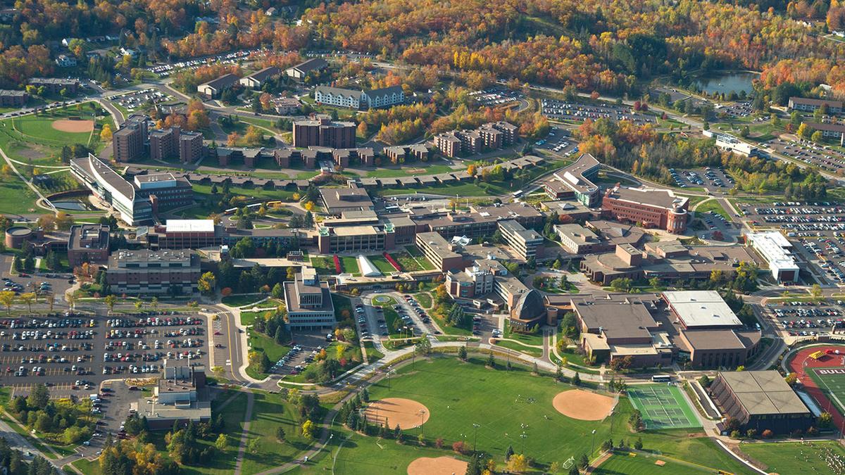 UMD campus aerial