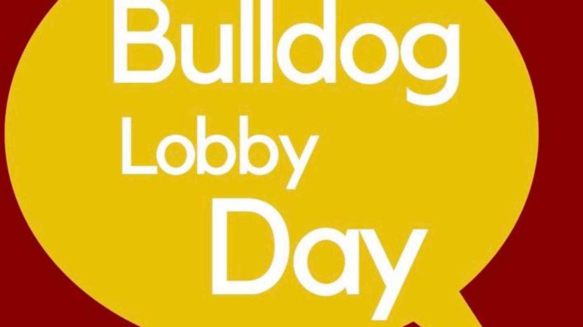 Bulldog Lobby Day graphic