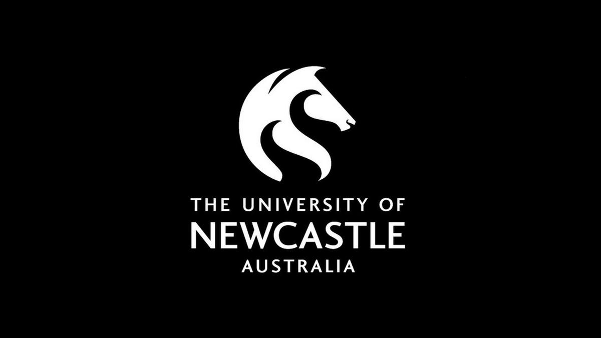 The University of Newcastle (UoN), Australia logo - horses head
