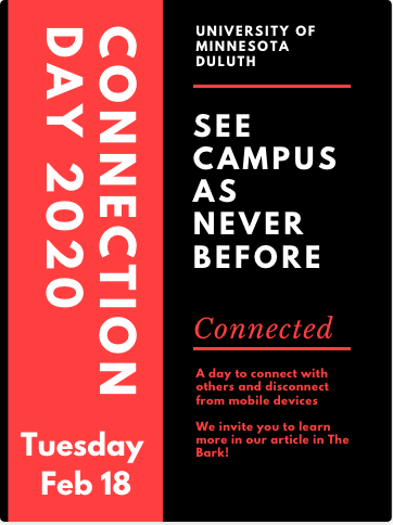 This poster advertises Connection Day