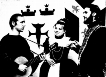 Tom Barber, Lauri Wilson and Jerry Kaldor from a Statesman article in April, 1975