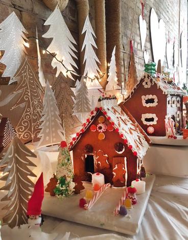 Gingerbread houses at the Nordic Center