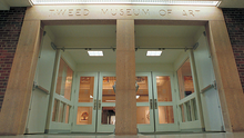 Exterior of the Tweed Museum of Art