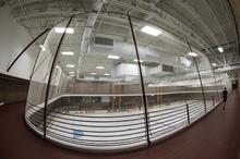 Newly renovated ice rink at UMD
