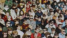 UMD fans at a football game in 1968